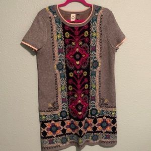 Anthropologie Akemi & Kin Kaleidoscope Sweater Dress